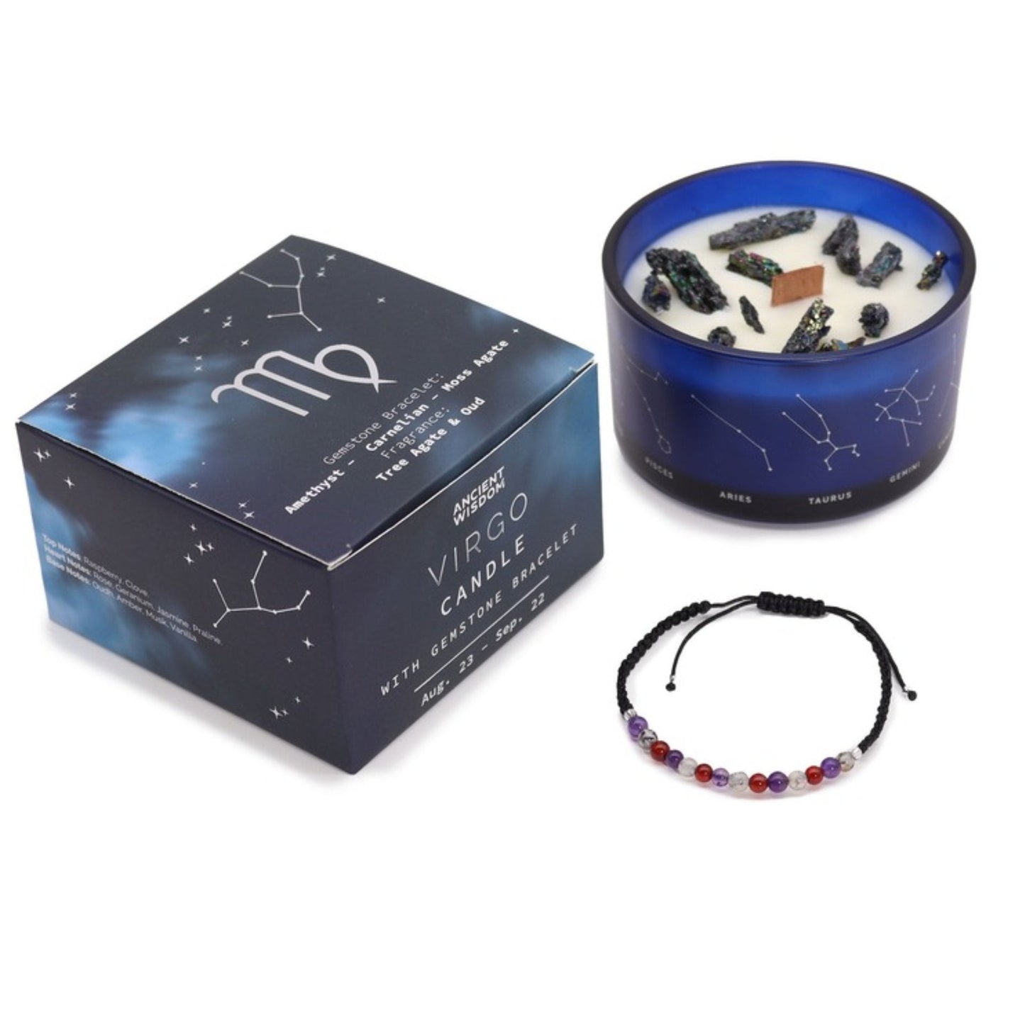 Zodiac Kristallen Kaars - Maagd