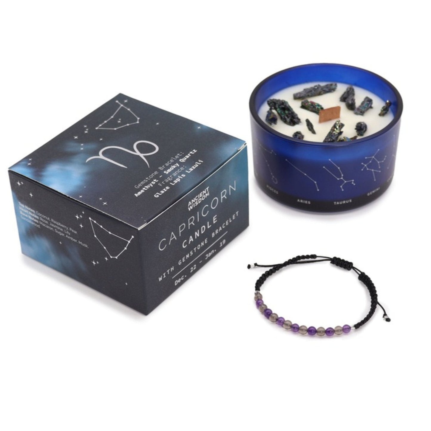 Zodiac Kristallen Kaars - Steenbok