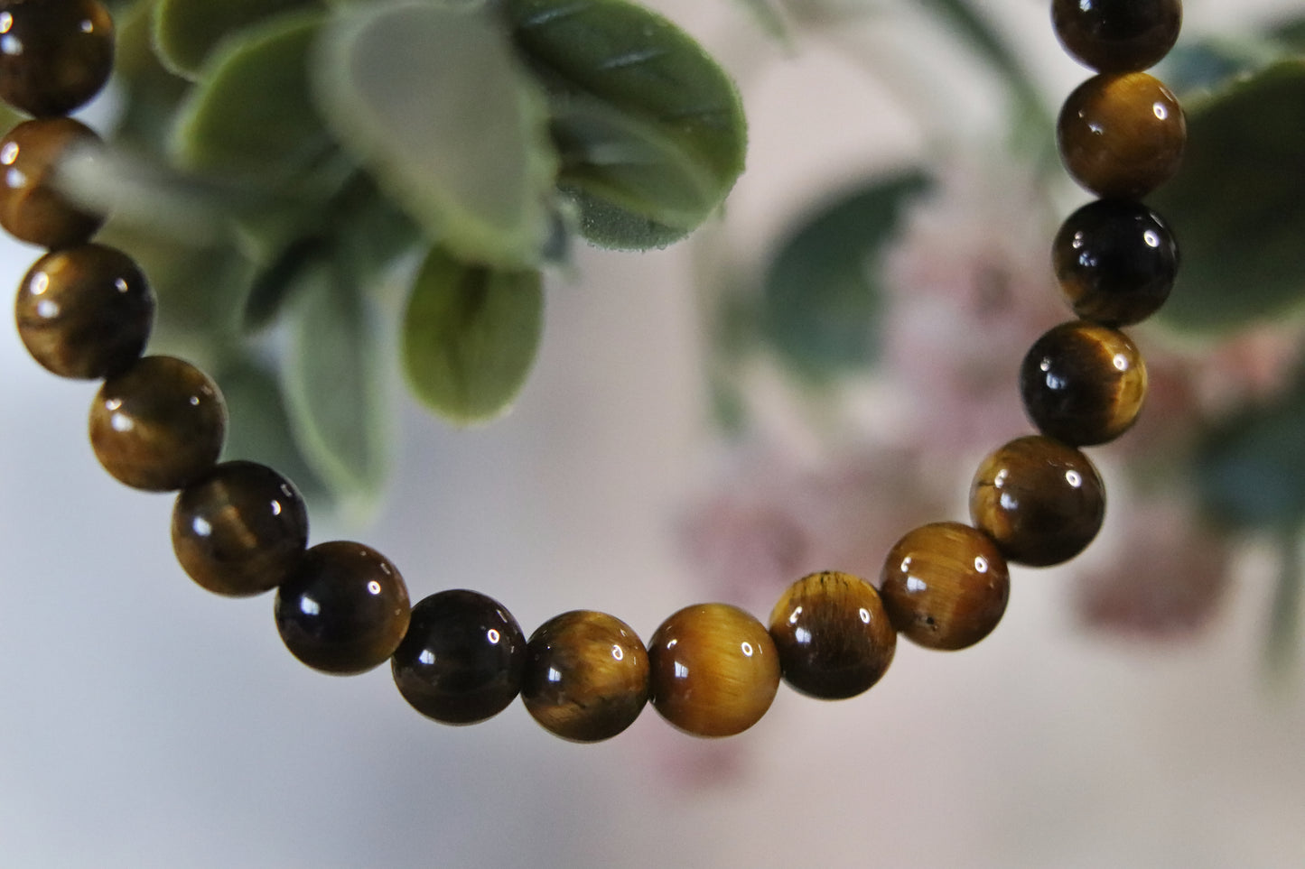 Kogelarmband Tijgeroog