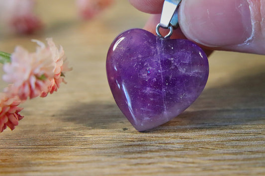 Hanger Hartje Amethist