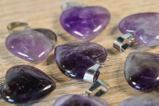Hanger Hartje Amethist