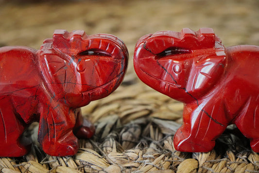 Olifantje Rode Jaspis