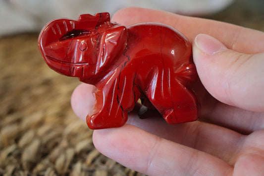 Olifantje Rode Jaspis