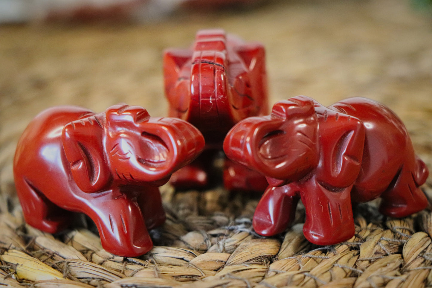 Olifantje Rode Jaspis