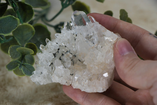 Bergkristal Cluster - A kwaliteit