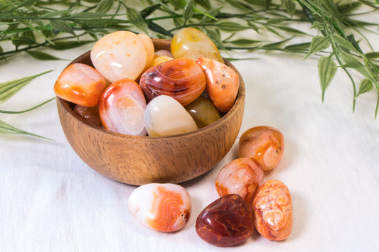 Carneool Trommelsteen M