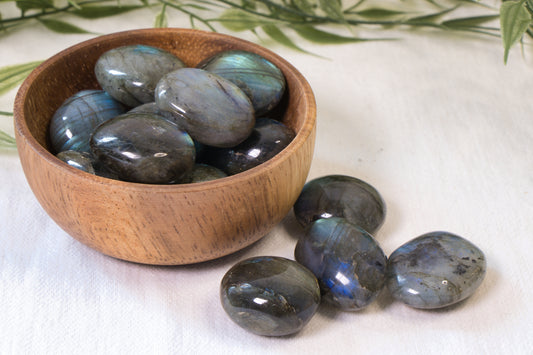 Labradoriet Trommelsteen