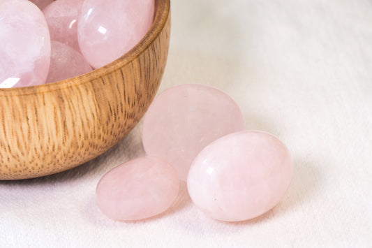 Rozenkwarts Trommelsteen