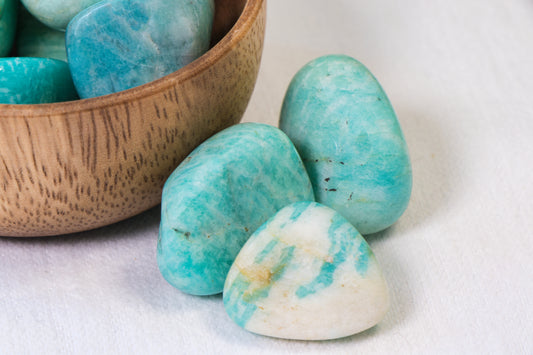 Amazoniet Trommelsteen