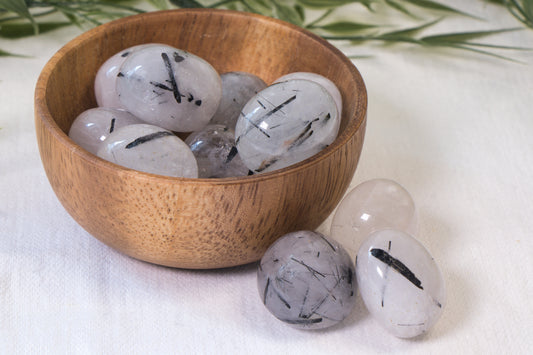 Toermalijnkwarts Trommelsteen