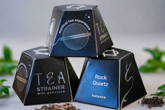Edelsteen Theezeefje - Bergkristal