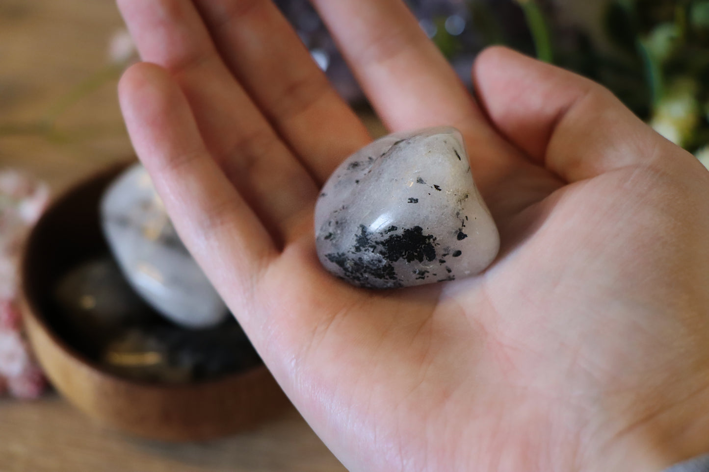 Toermalijnkwarts Palmsteen