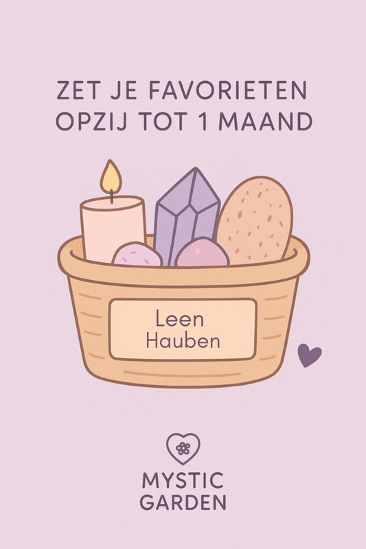 Open mandje Leen Hauben