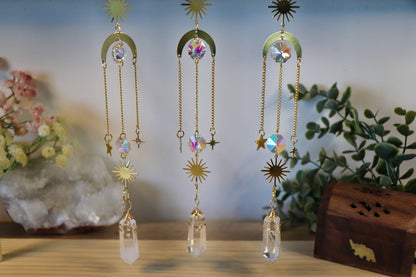 Rock Crystal Suncatcher