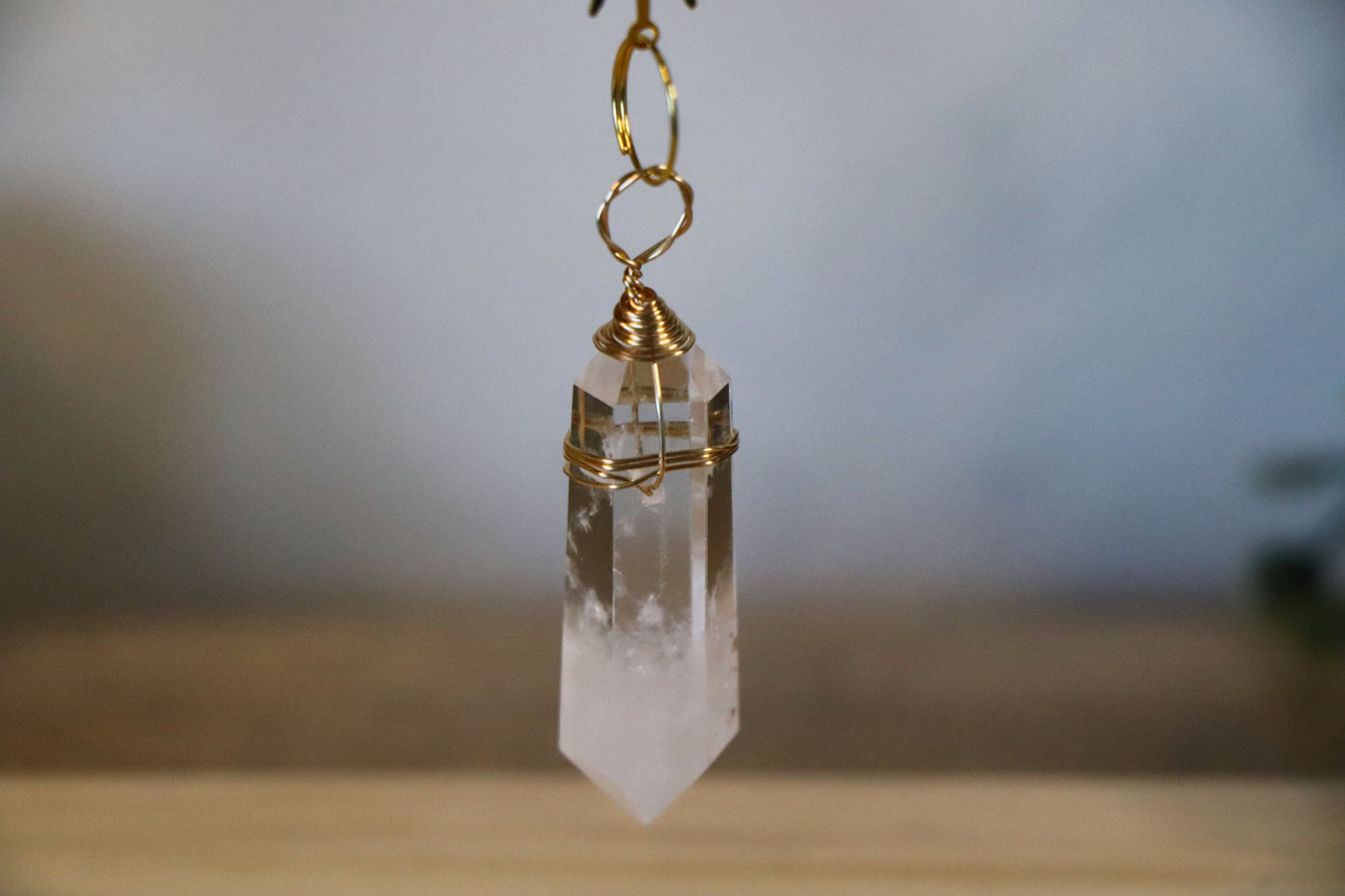 Rock Crystal Suncatcher