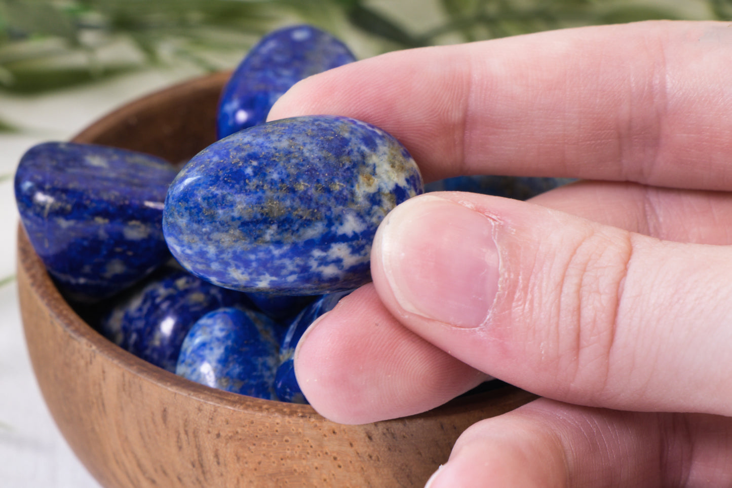 Lapis Lazuli Trommelsteen
